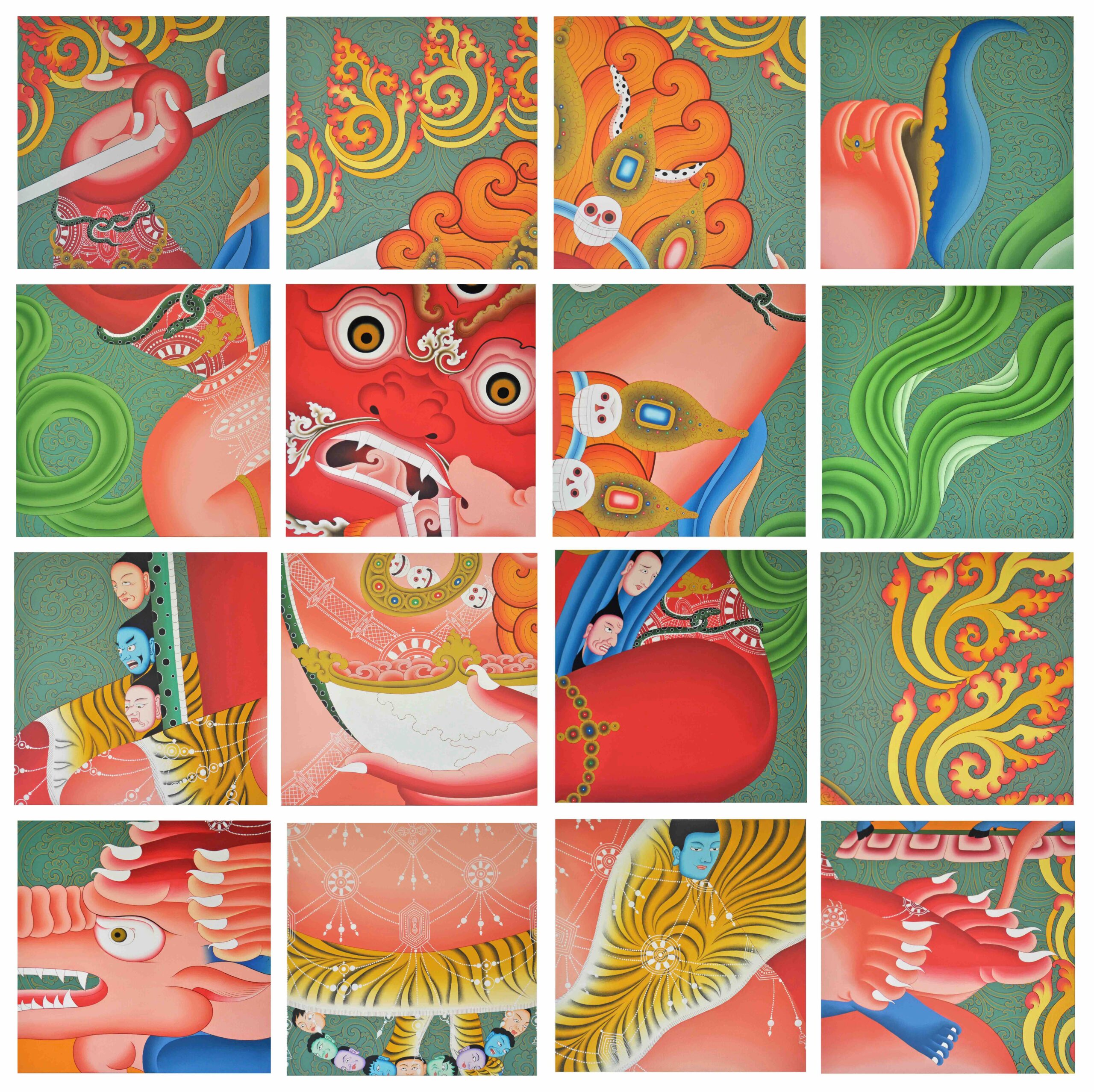 ICIA Presents Lineages – The First Solo Exhibition in India by Renowned Tibetan Contemporary Artist Tsherin Sherpa